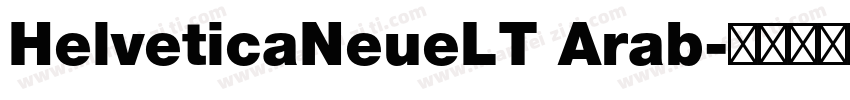 HelveticaNeueLT Arab字体转换